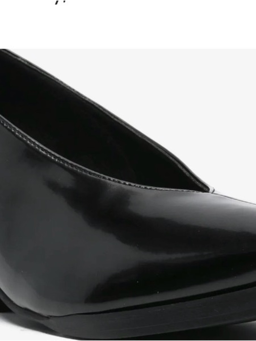 Classic Black Patent Ankle Bootie - Women's Slip-On